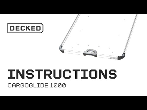 DECKED Installs | Easy Install Of The CargoGlide In Your Truck Bed