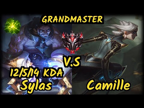 SKT T1 Faker (SYLAS) vs CAMILLE - 12/5/14 KDA MID GAMEPLAY - KR Ranked GRANDMASTER