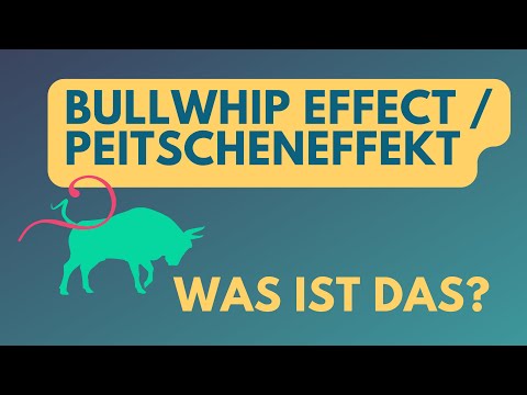 Was ist der Bullwhip Effect / Peitscheneffekt - einfach erklärt