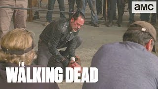 (SPOILERS) ‘Negan Vs Simon’ Behind the Scenes Ep. 815 | The Walking Dead
