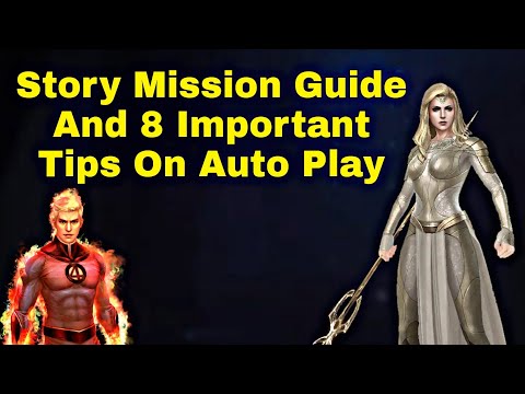 8 Tips On Story Mission Auto Play - Marvel Future Fight