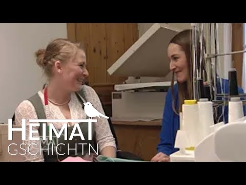 Heimatgschichtn - in einer Dirndlschneiderei in Dietramszell