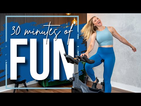 30 min. FUN Indoor Cycling Workout