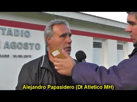 FUTBOL DORREGO: Duras declaraciones del tecnico Alejandro Papasidero contra el arbitro Fons