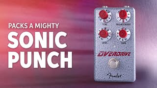 Video thumbnail for Fender Hammertone Overdrive Pedal Demo by Sweetwater