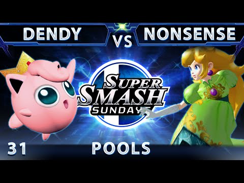 SSS 31 - OXY DendyPretendy (Jigglypuff) Vs. Nonsense (Peach) SSBM - Pool A2 - Smash Melee