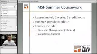 MSF Online Info Session