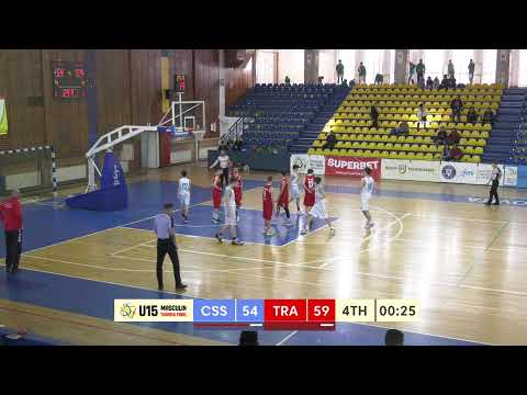 Turneul Final CN U15M: CSȘ Târgu Jiu -Transilvania Brașov