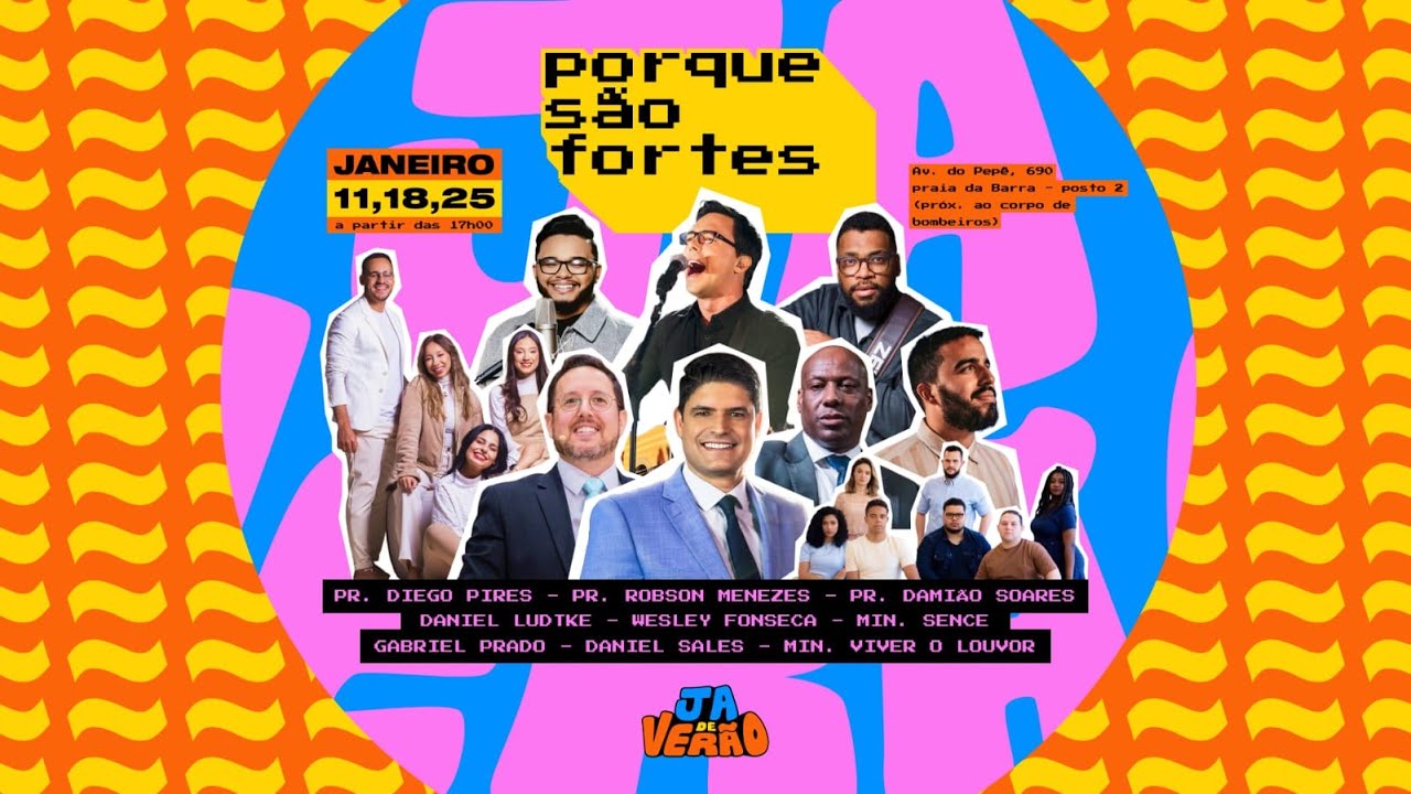 AO VIVO | J.A. DE  VERÃO | PORQUE SÃO FORTES | Sábado - 11/1/2025 17h