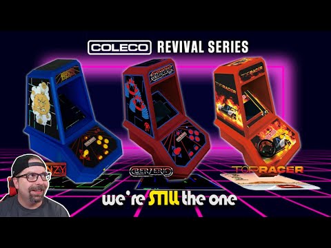 COLECO IS BACK! The Revival Series Coming Soon! Frenzy, Berzerk, TopRacer!