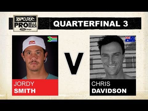 Quarterfinal 3 - Jordy Smith vs Chris Daivdson