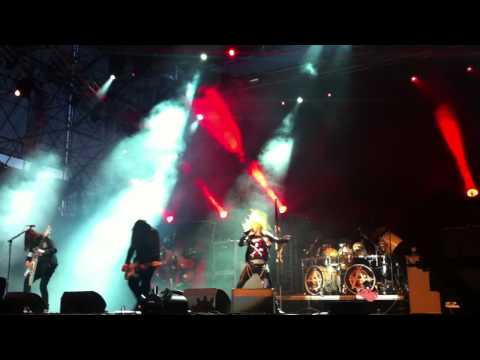 Arch Enemy - Bloodstained cross Masters of Rock 2012