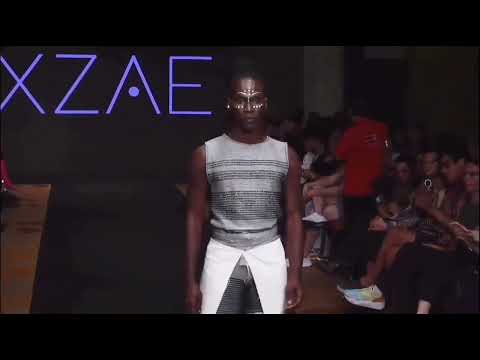 PASARELA DE KEYBER PRENS HOMENS WEEK 2023 DISEÑADOR FRANCISCO SEPÚLVEDA, MARCA XZAE.