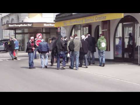 Poltertag nach Krienser-Art , in Engelberg mit mobilem DJ Pult, Generator und Grill, 2010...