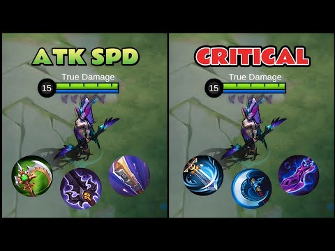 Attack Speed vs Crit Build Miya