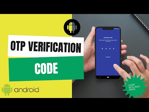 OTP Verification Code View in Android Studio Hindi