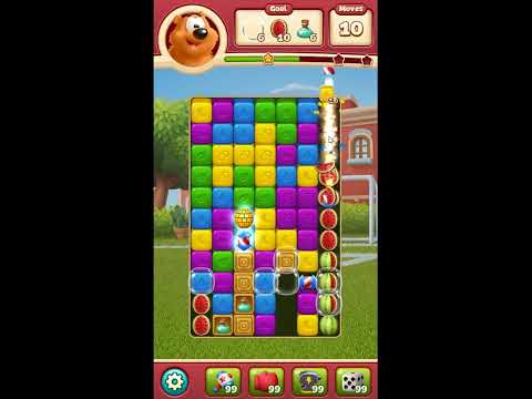 Toon Blast Level 7335 - NO BOOSTERS 🐻🐺🐱 | SKILLGAMING ✔️