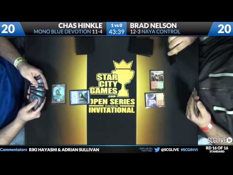 SCGINVI - Round 16 - Brad Nelson vs Chas Hinkle
