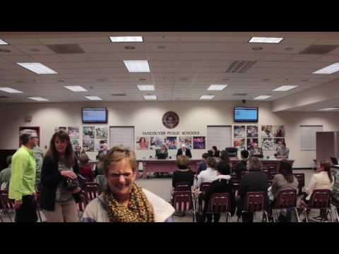 Vancouver School District Board Meeting - 10/25/16