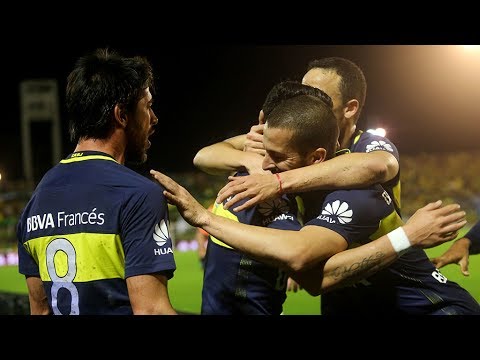 Goles de Boca 4 - Aldosivi 0  17\6\2017