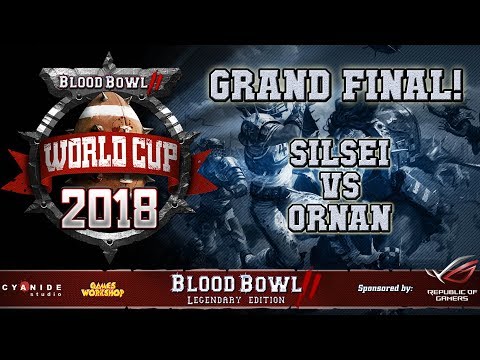 FINAL of the Blood Bowl 2 WORLD CUP! official cast - Silsei (Undead) vs Ornan (Humans)