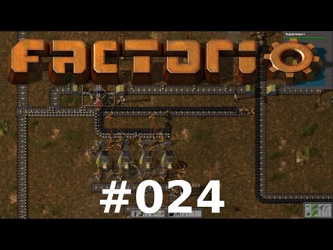 Let's Play Factorio #024 Wir brauchen mehr Eisenerz (Deutsch/German)
