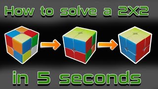How to solve 2by2 Rubik's cube in 12minutes #withalgorithms
