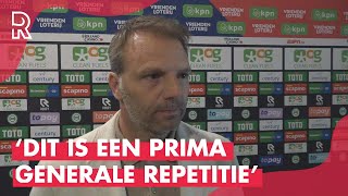 'Dit is nog een RUSTIGE UITSLAG' | Maurice Steijn reageert na PAK SLAAG van Sparta aan FC Groningen