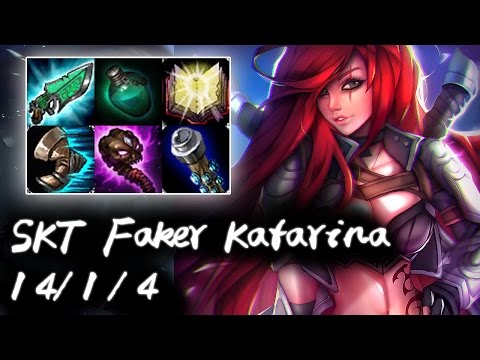 SKT Faker Katarina Mid vs Taliyah | Korea High Elo Replays