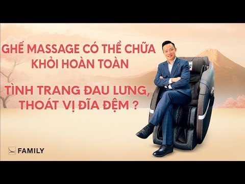 Ghế massage có thực sự chữa được đau lưng, thoát vị đĩa đệm không? thumbnail