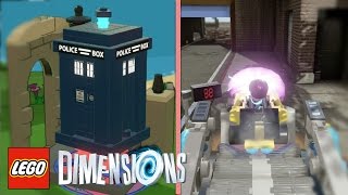 LEGO Dimensions - ALL Tardis and DeLorean Locations (To Date, 2016)