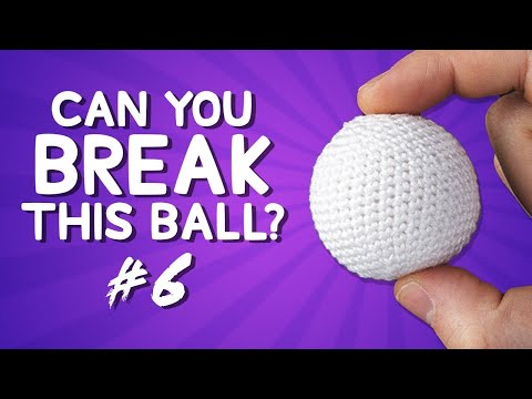 $1000 if You Can Break This Ball in 1 Minute