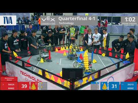 2018 VRC Tech QF4-1 - 5062A 8000Z vs 2921S 8059Z - 54 to 139