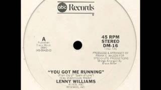 Lenny Williams -- You Got Me Running