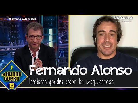 Fernando Alonso explica por qué en Indianápolis corren hacia la izquierda - El Hormiguero