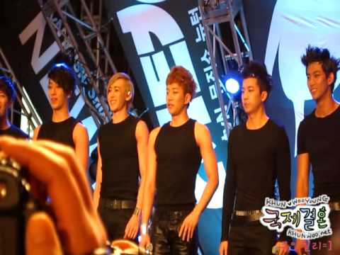 100515 tvN Hongik Univ X-concert - Opening.avi