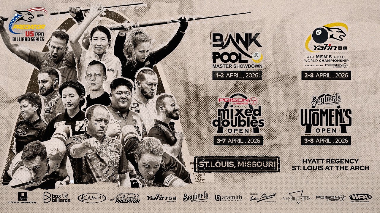 T1 ▸ DAY 7 ▸ Predator Pro Billiard Series Saint Louis 2026 ▸ Part 2