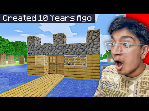 I Found my Minecraft World from 10 years ago…