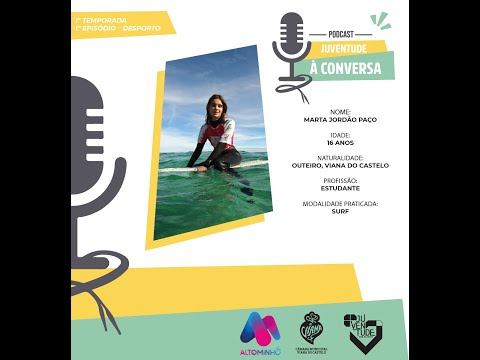 Podcast Juventude À Conversa – Temporada 1 | 1º Episódio – Desporto – Marta Paço