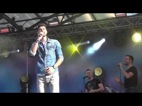 ESCKAZ in Stockholm: Freddie (Hungary) - Helló (at Eurovillage)