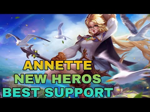Annette, new heros Arena of Valor. Best support in game.