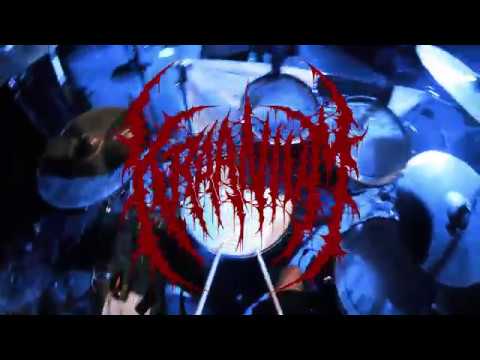 KRAANIUM - Double Barrel Penetration @ Obscene Extreme 2018 [DRUM CAM]