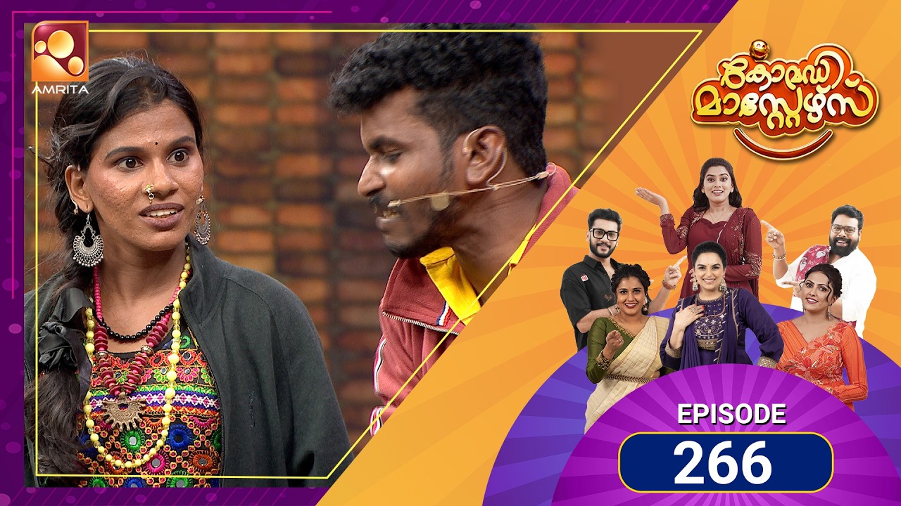 266 Episodes of Laughter! 😂 Comedy Masters Keeps the Fun Rolling | Comedy Masters | Amrita TV