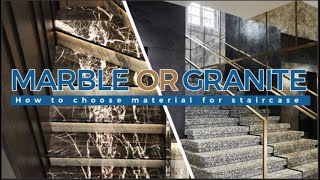 How to choose material for staircase?