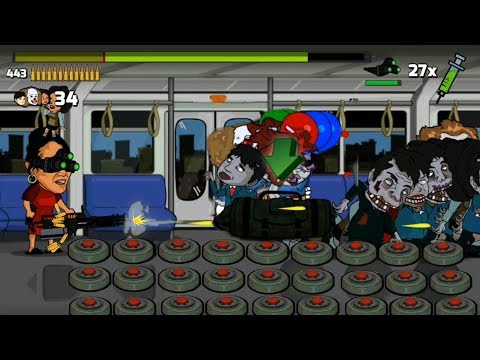► Train to Gensan | zombie in train Grandma Zombie Shooting New Weapon Mine Bomb Android Gameplay Video