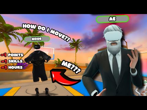 I Pretended To Be a NOOB In Gym Class VR! (VR Basketball)
