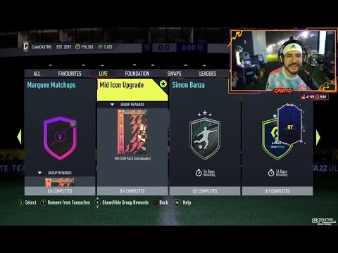Castro1021 Reacts To MID ICON SBC & 81+ DOUBLE UPGRADES!!