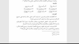 صورة شرح الآجرومية (شرح التوضيح)(5) الإعراب والبناء