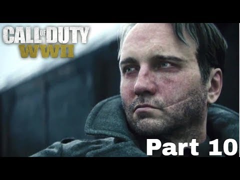 CALL OF DUTY WW2 Walkthrough Gameplay Part 10 - Ambush - Campaign Mission 10