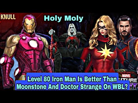 Level 80 Iron Man Is Better Than Moonstone And Doctor Strange On WBL? - Marvel Future Fight